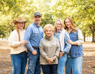 Landgraf Pecan Farm in Madill Oklahoma Family Photo