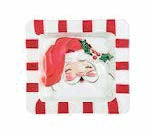 Santa Glass Platter