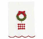 Wreath Tree Topiary Towel