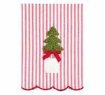 Christmas Tree Topiary Towel